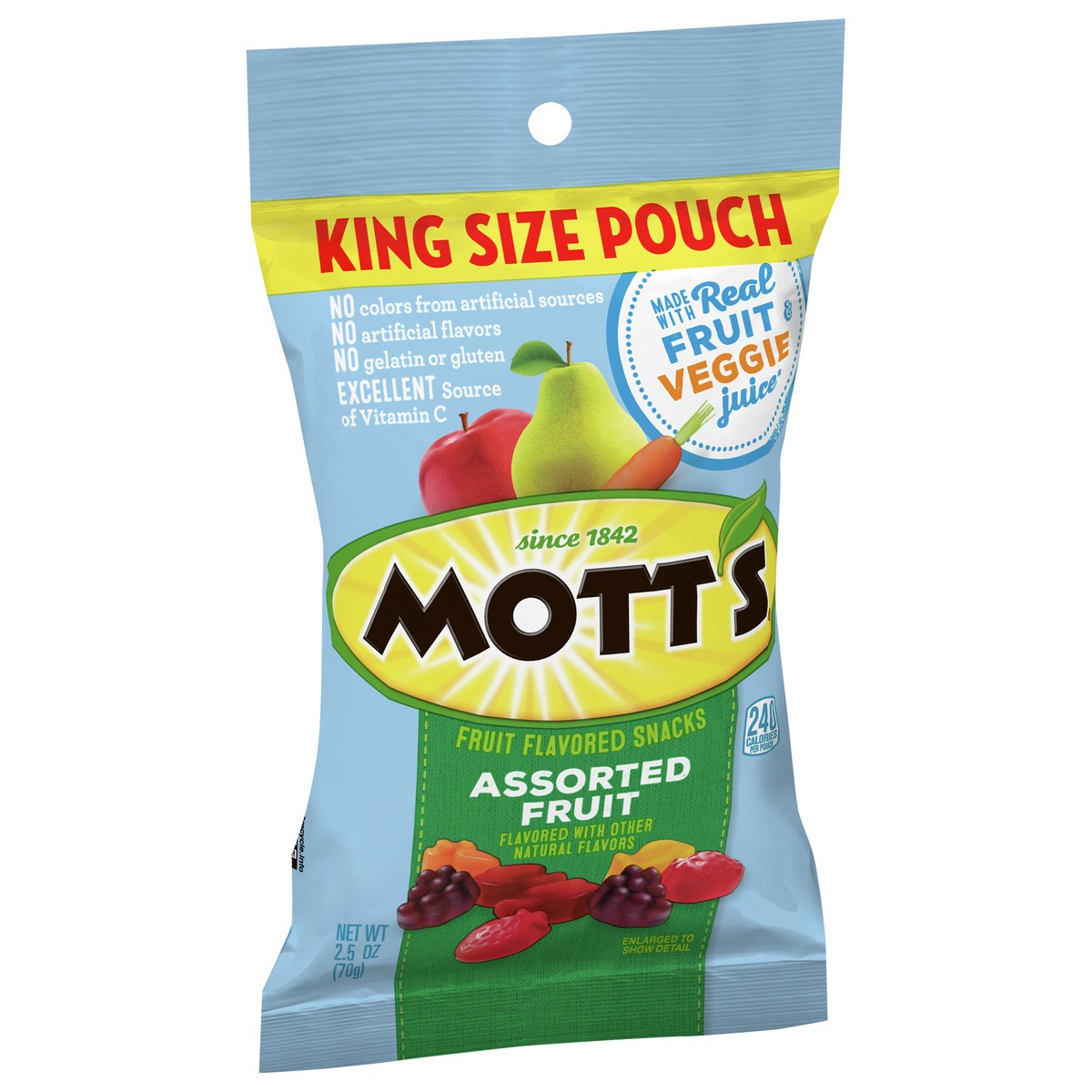 slide 7 of 13, Mott's Assorted Fruit Flavored Snacks, 2.5 oz