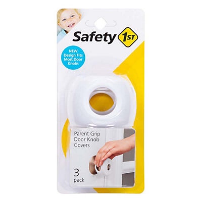slide 1 of 1, Safety 1st Parent Grip Door Knob Covers, 3 ct