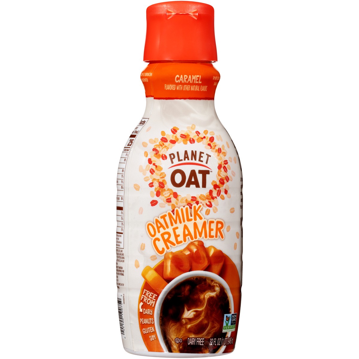 slide 2 of 7, Planet Oat Caramel Oatmilk Creamer 32 fl. oz. Bottle, 32 fl oz