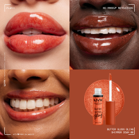 slide 2 of 29, NYX Professional Makeup Butter Butter Gloss Bling Non Sticky Lip Gloss, Shimmer Down, 0.27 fl oz, 0.27 fl oz