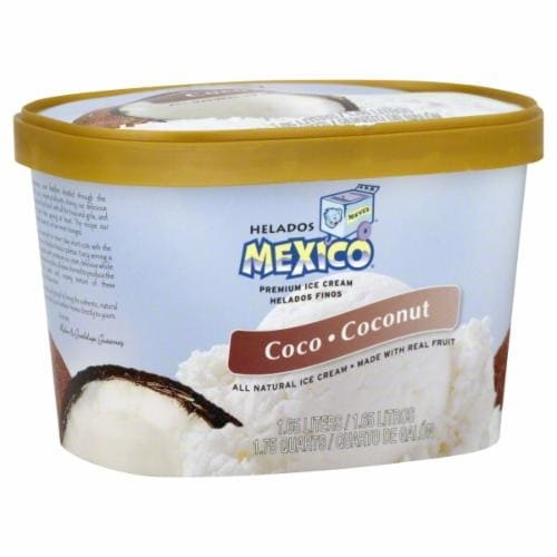 slide 1 of 1, Helados Mexico Coconut Ice Cream, 56 fl oz