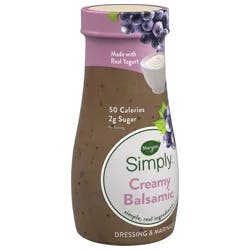 Marzetti Simply™ Creamy Balsamic Dressing & Marinade 12 fl. oz. Bottle