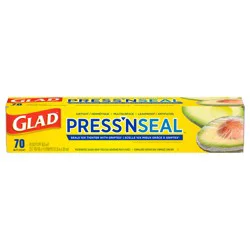 Glad Press'N Seal Food Plastic Wrap, 70 Square Foot Roll