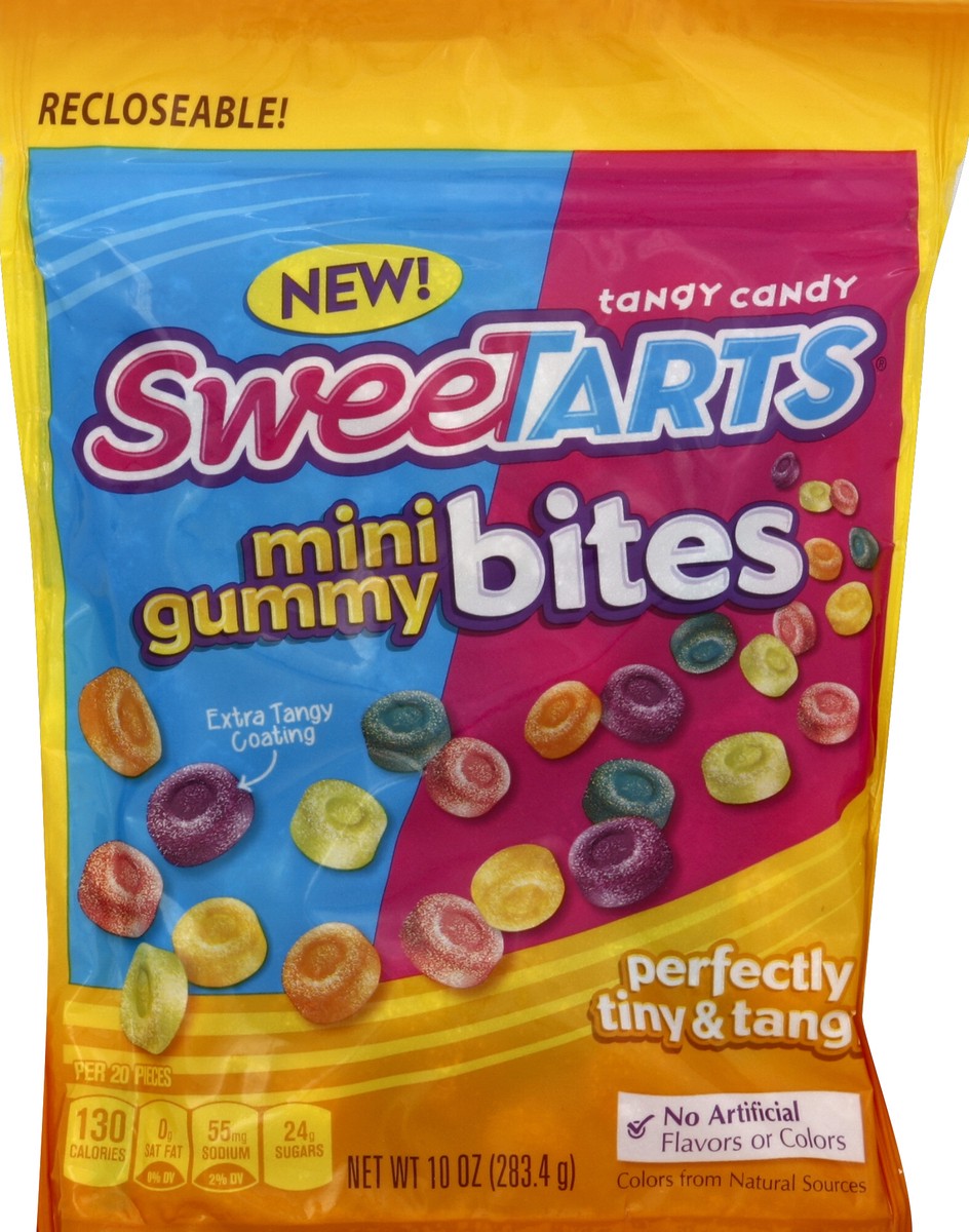 slide 3 of 3, SweeTARTS Mini Gummy Bites, 10 oz