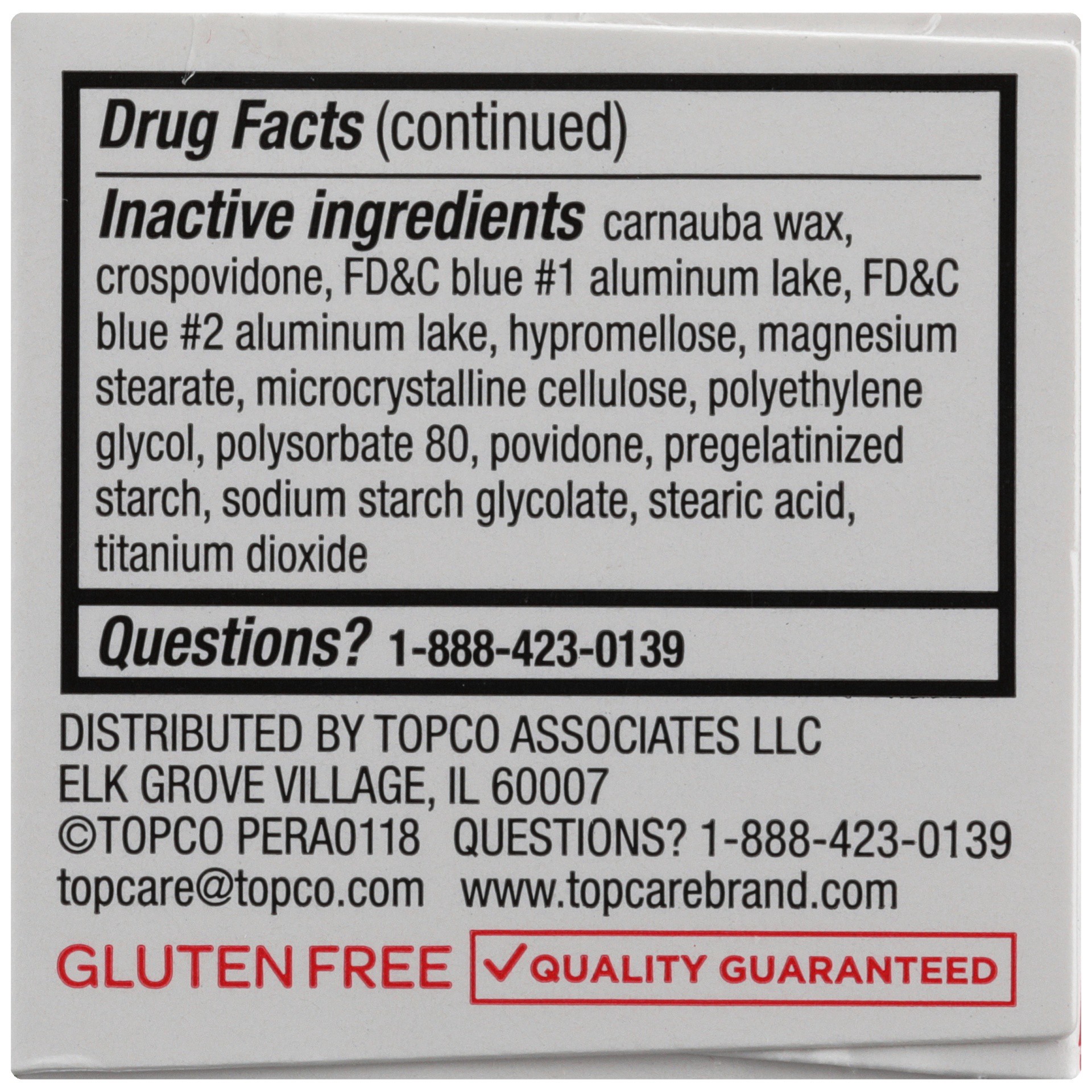 slide 3 of 6, TopCare Pain Relief PM Extra Strength, 50 ct