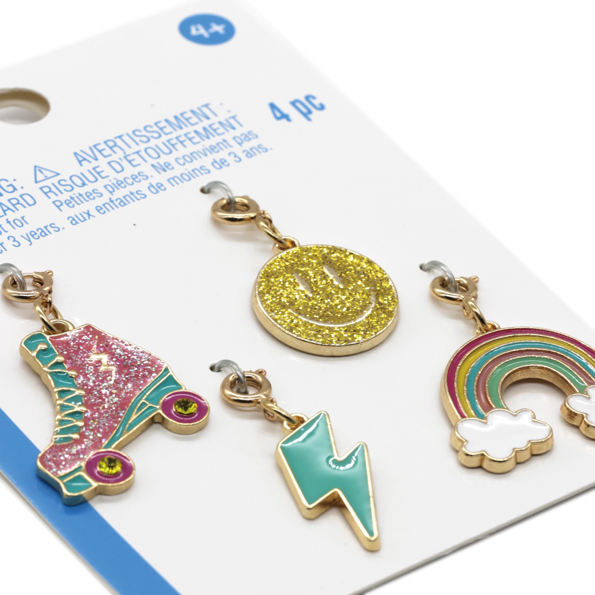 slide 3 of 6, Retro Charms By Creatology, 4ct., 4 ct