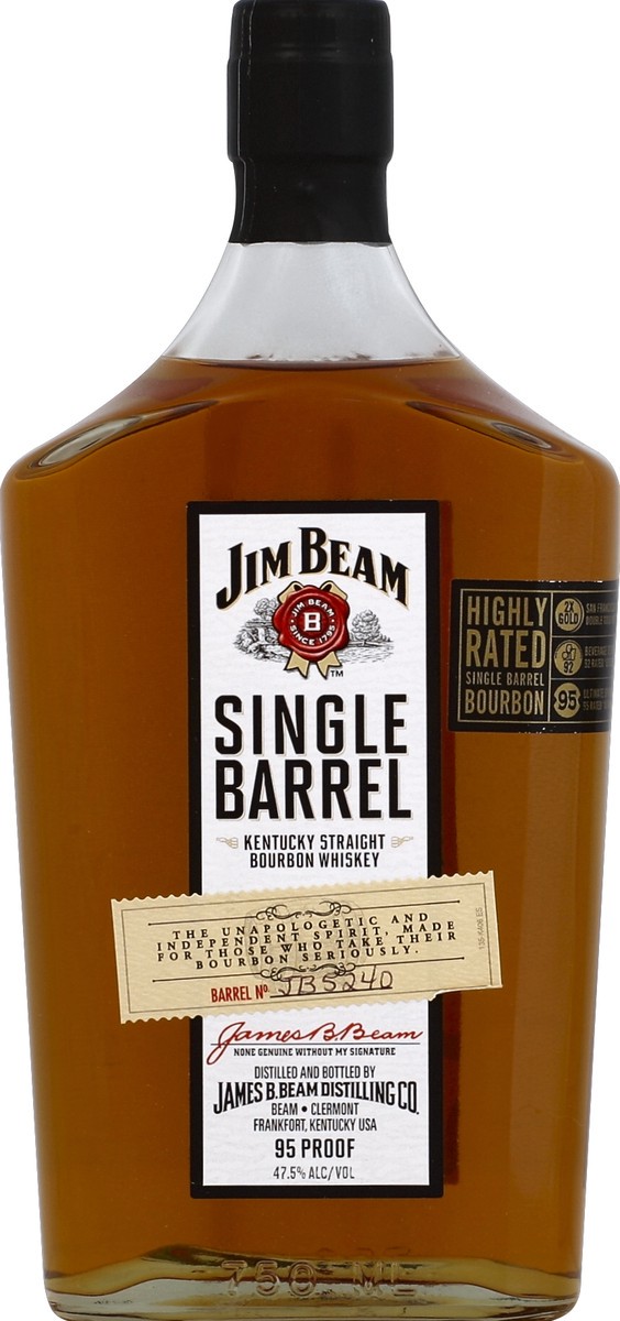 slide 2 of 2, Jim Beam Whiskey 750 ml, 750 ml