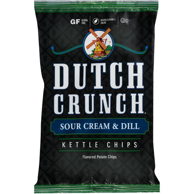 slide 1 of 6, Old Dutch Crunch Sour Cream & Dill Kettle Potato Chips - 9oz, 9 oz