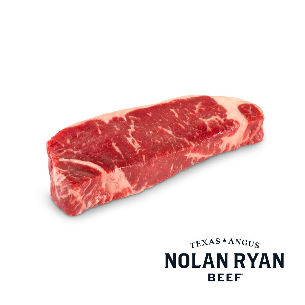 slide 1 of 1, Nolan Ryan Beef Boneless Top Loin Strip Steak (1 Steak), per lb