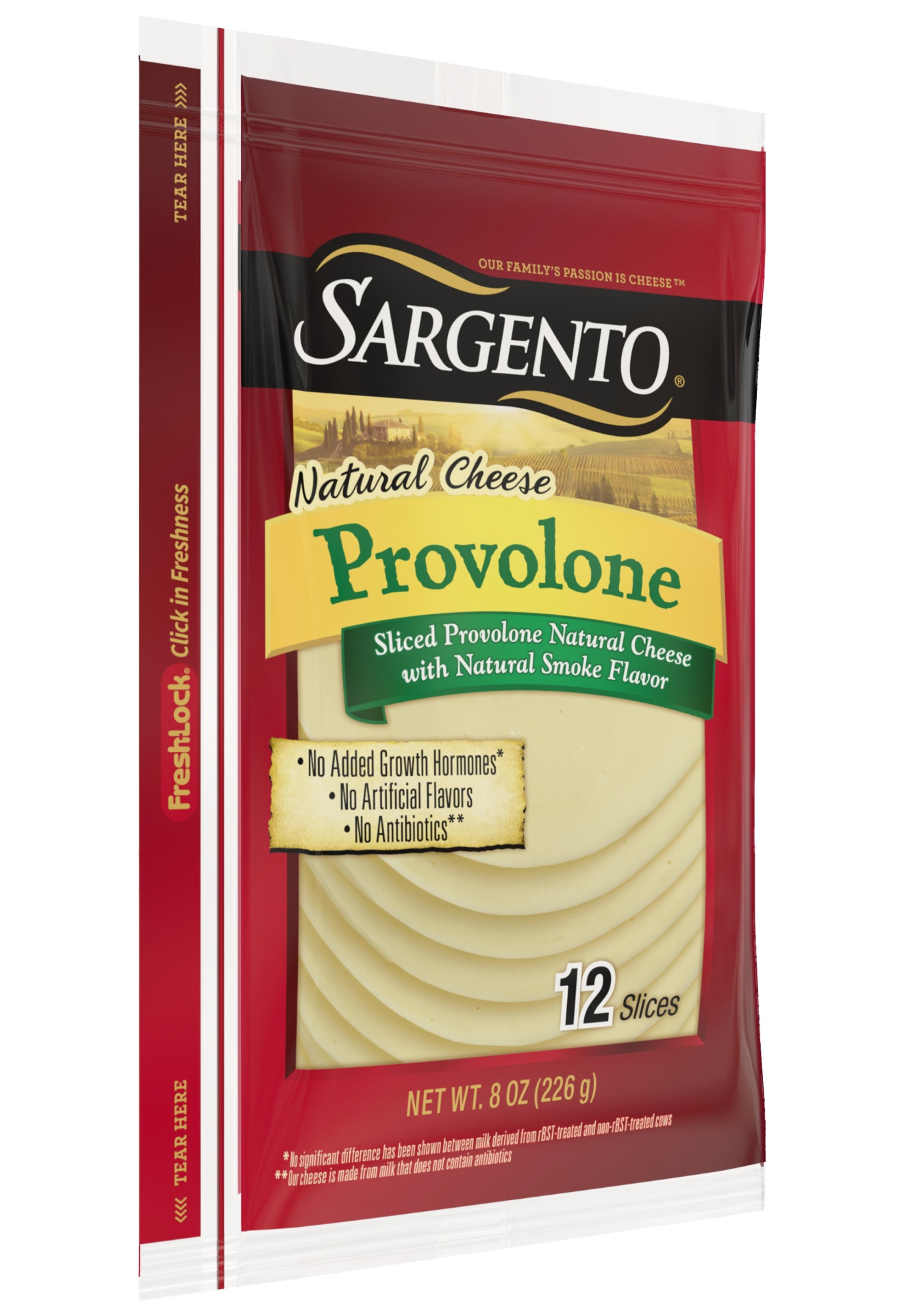 slide 3 of 7, Sargento Natural Delistyle Sliced Provolone Cheese, 8 oz