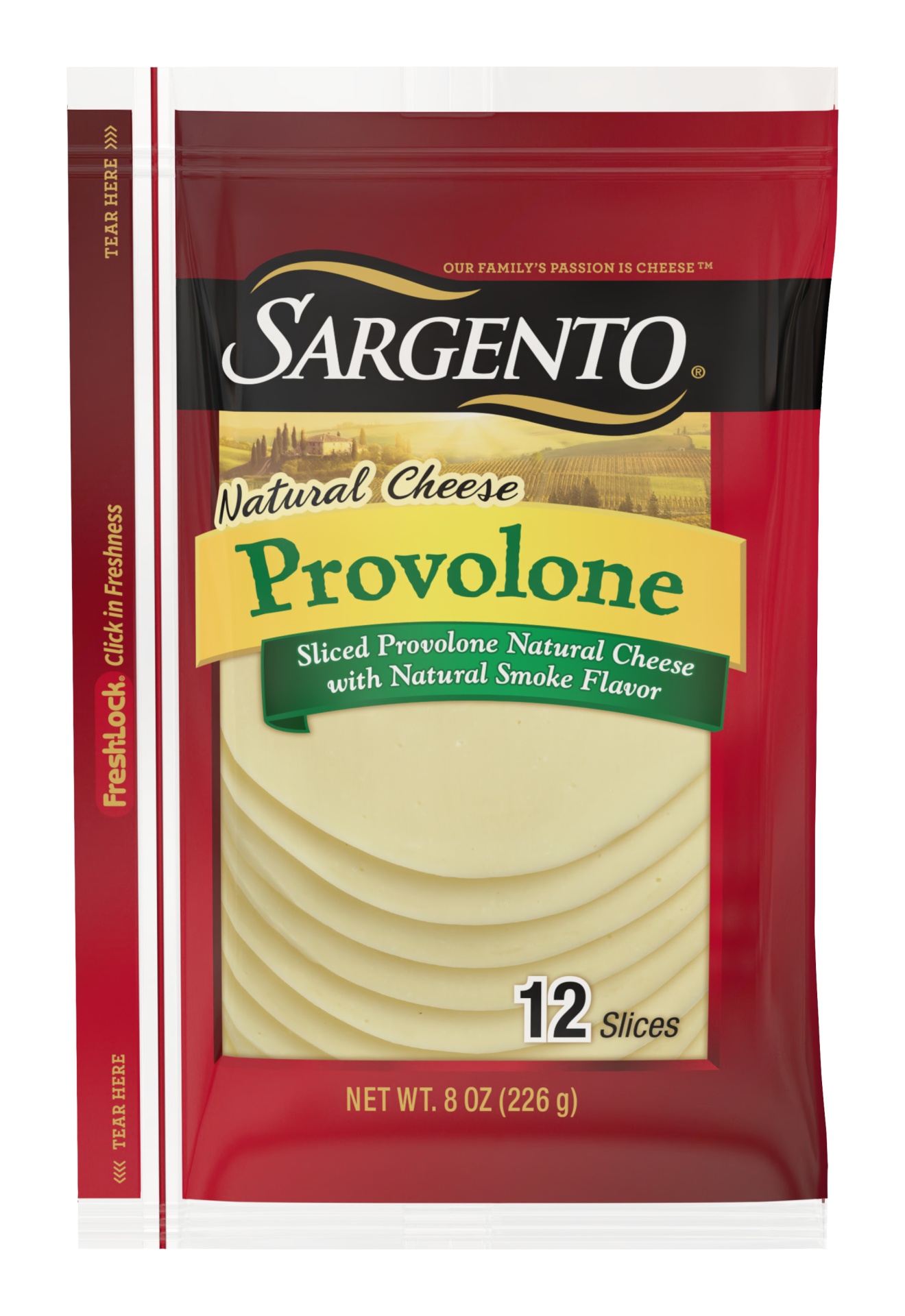 slide 1 of 11, Sargento Natural Delistyle Sliced Provolone Cheese, 8 oz