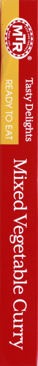 slide 4 of 4, Mtr Minute Meals Mixed Vegetable Curry 10.58 oz, 300 gram