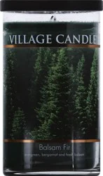 Village Candle Balsam Fir Jar Candle 24 Oz