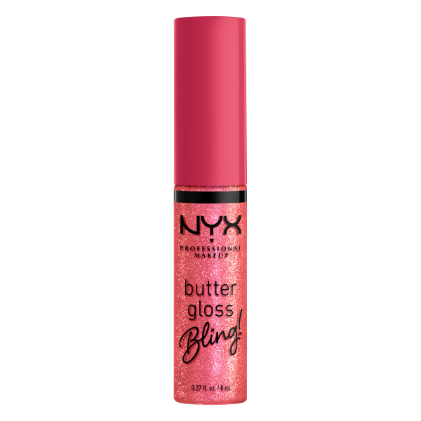 slide 22 of 29, NYX Professional Makeup Butter Butter Gloss Bling Non Sticky Lip Gloss, She Got Money, 0.27 fl oz, 0.27 fl oz