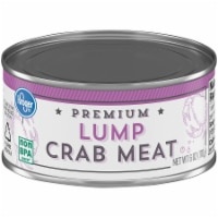 slide 1 of 1, Kroger Premium Lump Crab Meat, 6 oz
