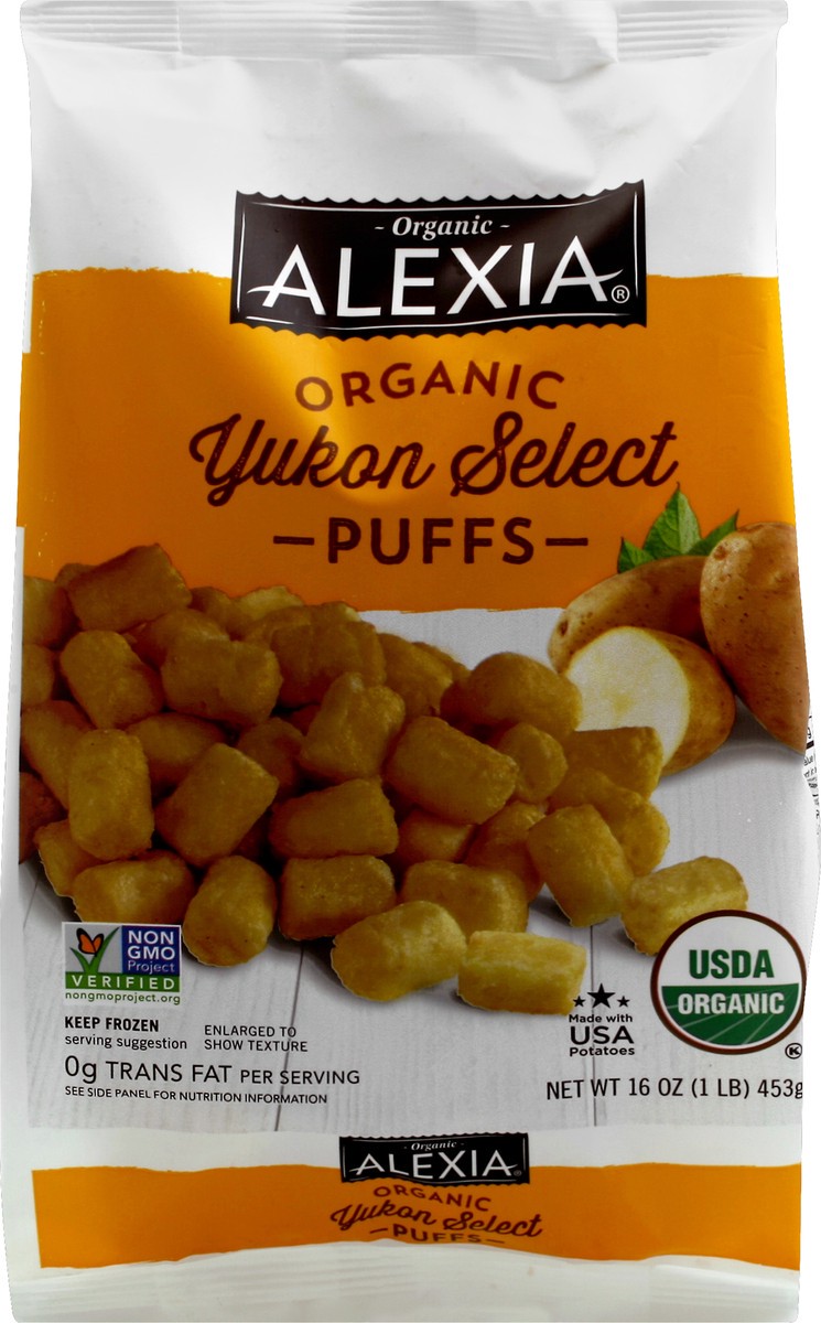 slide 5 of 7, Alexia Organic Yukon Select Potato Puffs, 16 oz