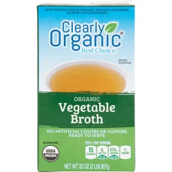 Clearly Organic Vegetable Broth