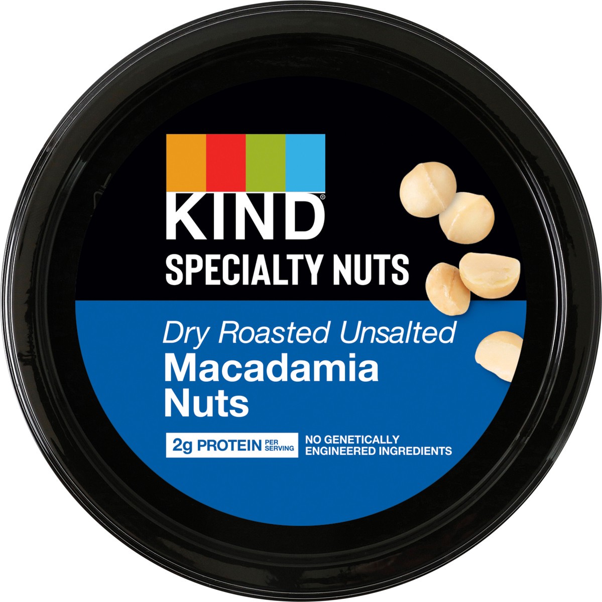 slide 4 of 4, KIND Dry Roasted Unsalted Macadamia Nuts, 7.0 OZ, 7 oz