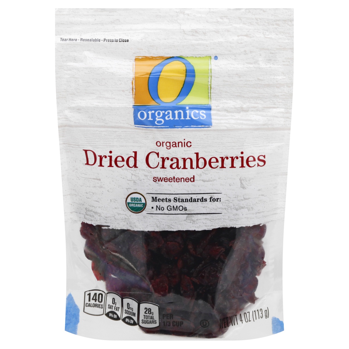 slide 1 of 9, O Orgnc Dried Cranberries, 
