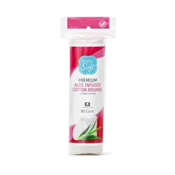 Simply Soft Premium Aloe Infused Cotton Rounds
