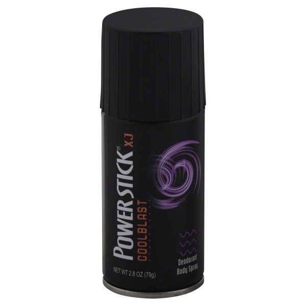 slide 1 of 1, Power Stick Cool Blast Body Spray Deodorant, 2.8 oz