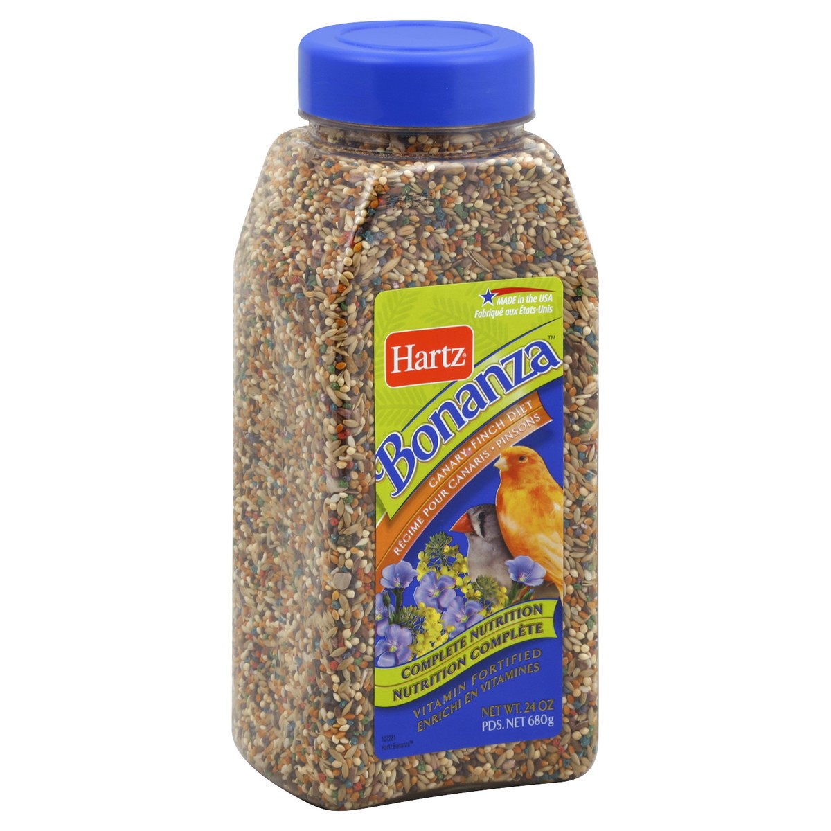 slide 3 of 3, Hartz Bonanza Canary And Finch Gourmet Diet - Complete Nutrition, 24 oz