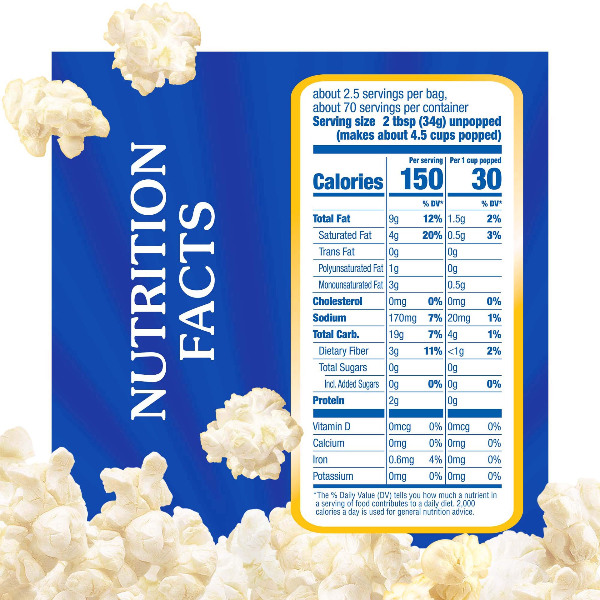 slide 3 of 5, ACT II Kettle Corn Old Fashioned Sweet & Salty Microwave Popcorn Bag 28 - 2.75 oz Bags, 28 ct
