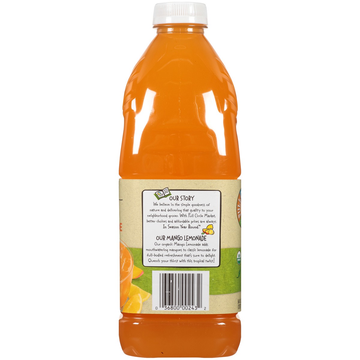 slide 4 of 12, Full Circle Market Mango Lemonade, 64 fl oz