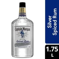 Captain Morgan Silver Spiced Rum, 1.75 L