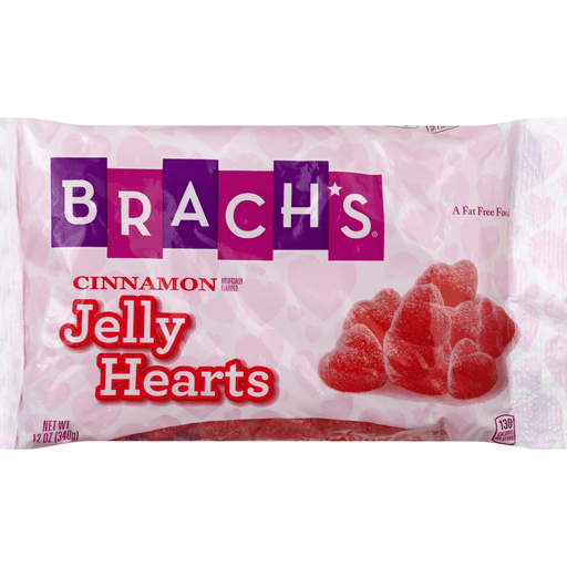 slide 2 of 2, Brach's Cinnamon Jelly Hearts, 12 oz