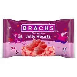 Brach's Cinnamon Jelly Hearts 12 Ounce Laydown
