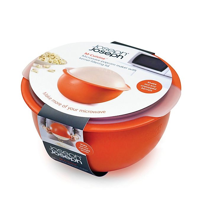 slide 1 of 1, Joseph Joseph M-Cuisine Popcorn Maker - Orange, 1 ct