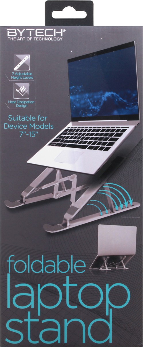 slide 6 of 12, ByTECH Foldable Laptop Stand 1 ea, 1 ct