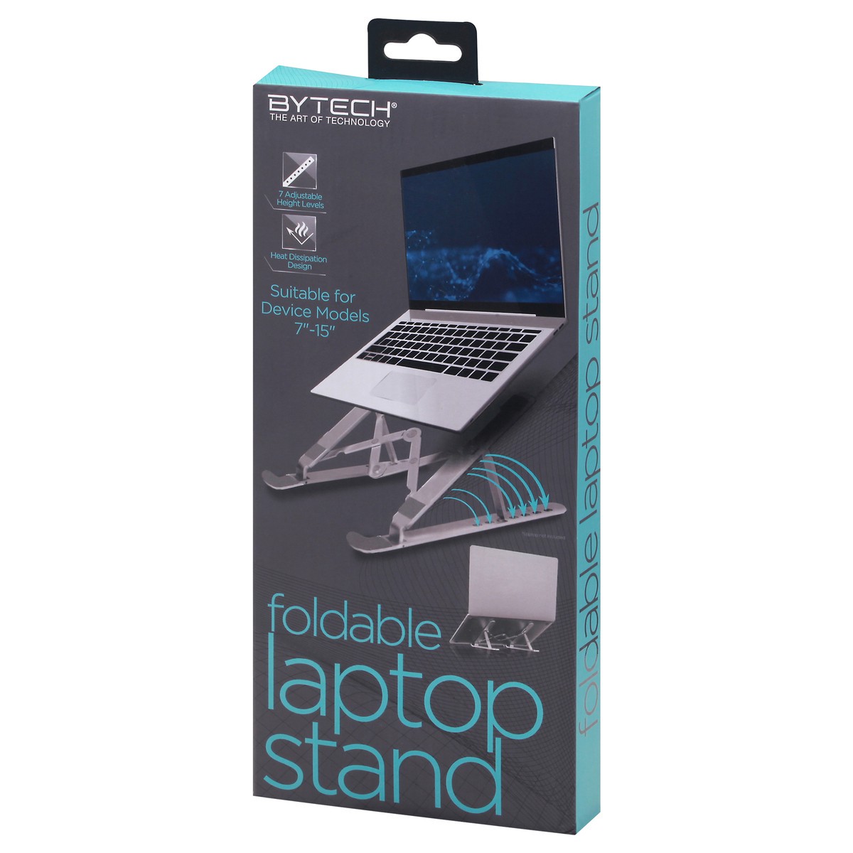 slide 11 of 12, ByTECH Foldable Laptop Stand 1 ea, 1 ct