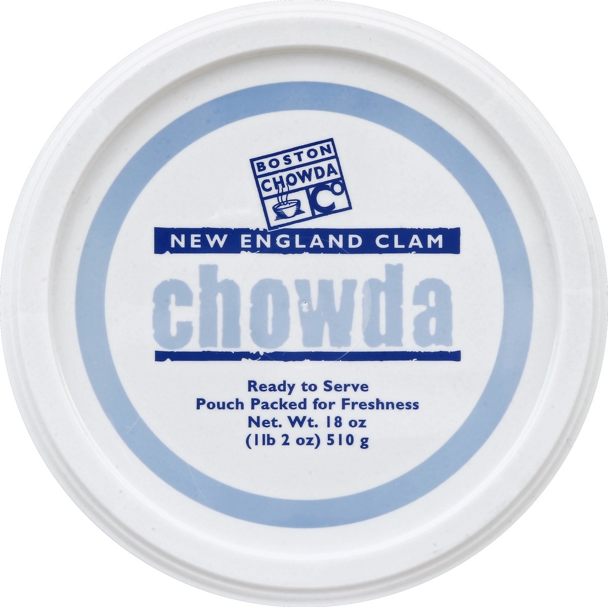slide 2 of 3, Boston Chowda Co. Chowda, New England Clam, 18 oz