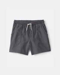 Carter's Boys Grey Twill Shorts - Size 7