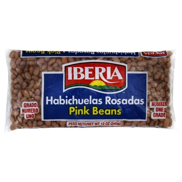 slide 1 of 1, Iberia Pink Beans 12 oz, 12 oz