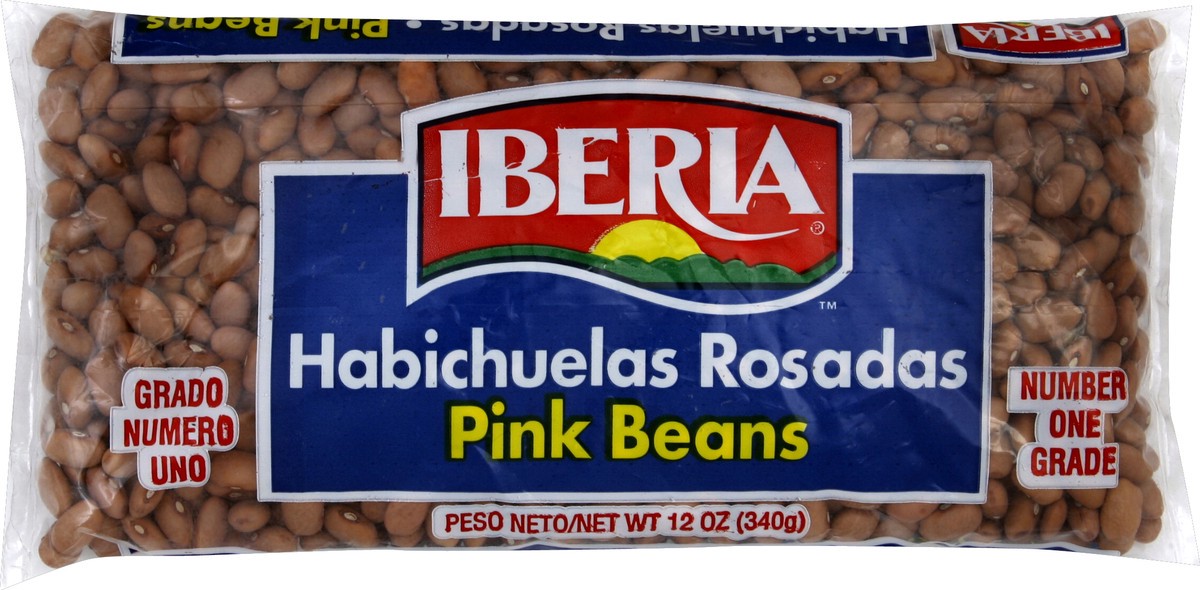 slide 1 of 1, Iberia Pink Beans 12 oz, 12 oz