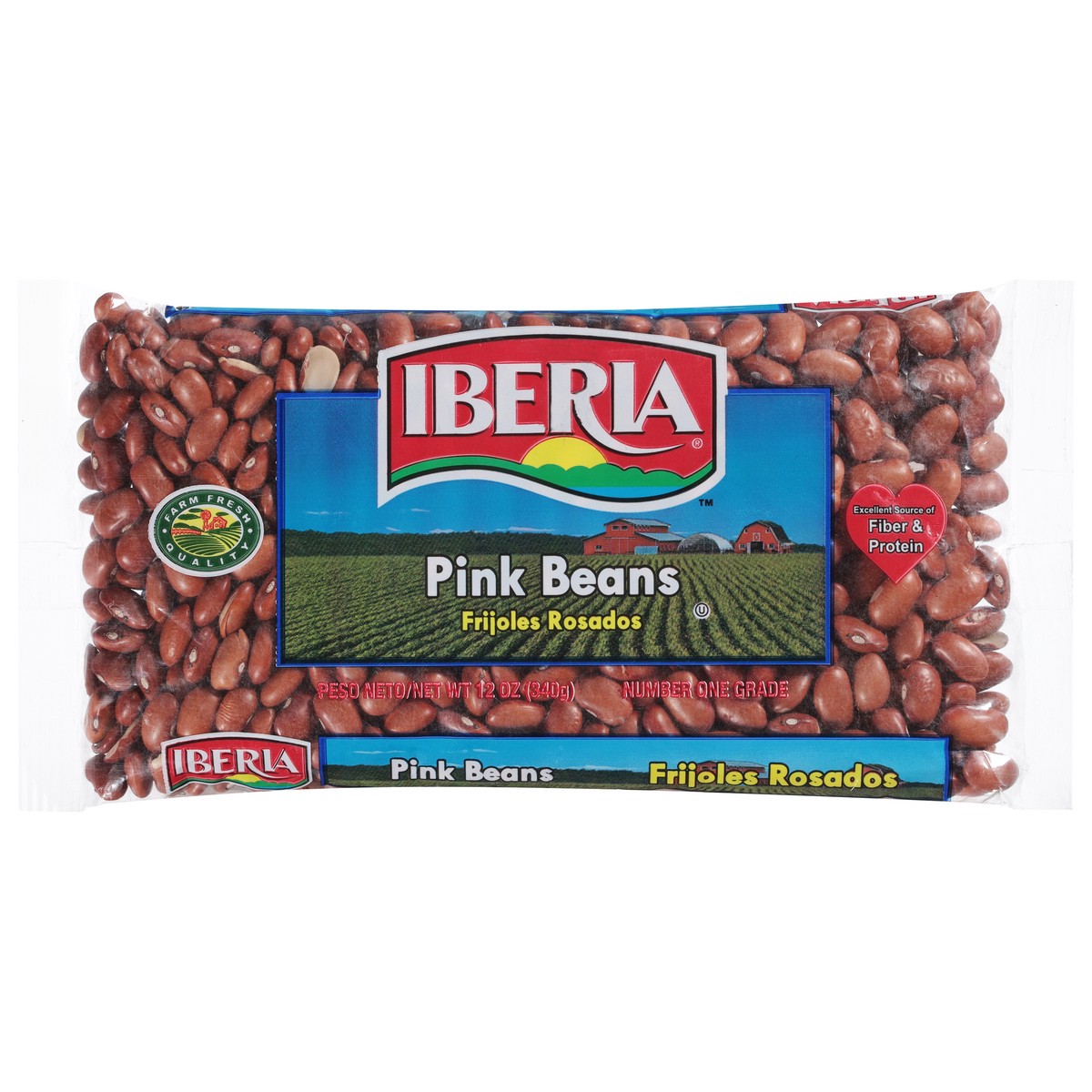 slide 1 of 1, Iberia Pink Beans 12 oz, 12 oz