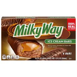 Milky Way Ice Cream Bars 6 - 2.0 fl oz Bars