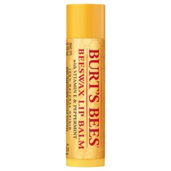 Burt's Bees Natural Origin Moisturizing Beeswax Lip Balm Tube