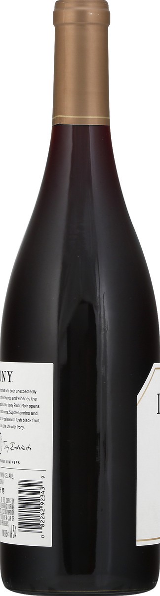 slide 2 of 10, Irony Pinot Noir 750 ml, 750 ml