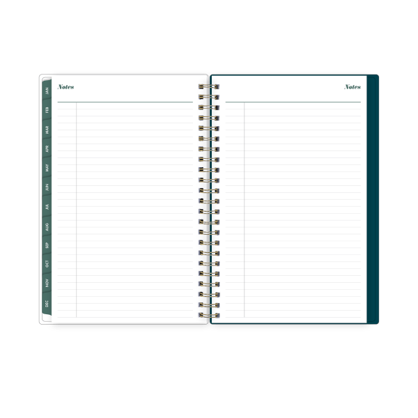 slide 6 of 6, Blue Sky Brit + Co Cyo Weekly/Monthly Planner, 5&Rdquo; X 8'', Brushed Dots Blue, January To December 2022, 136010, 1 ct
