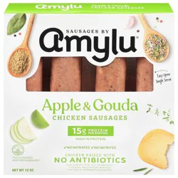 Amylu Apple & Gouda Chicken Sausages