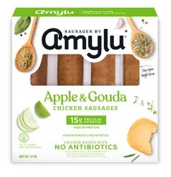 Amylu Apple & Gouda Chicken Sausages