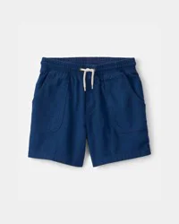 Carter's Boys Twill Shorts - Blue Navy 10