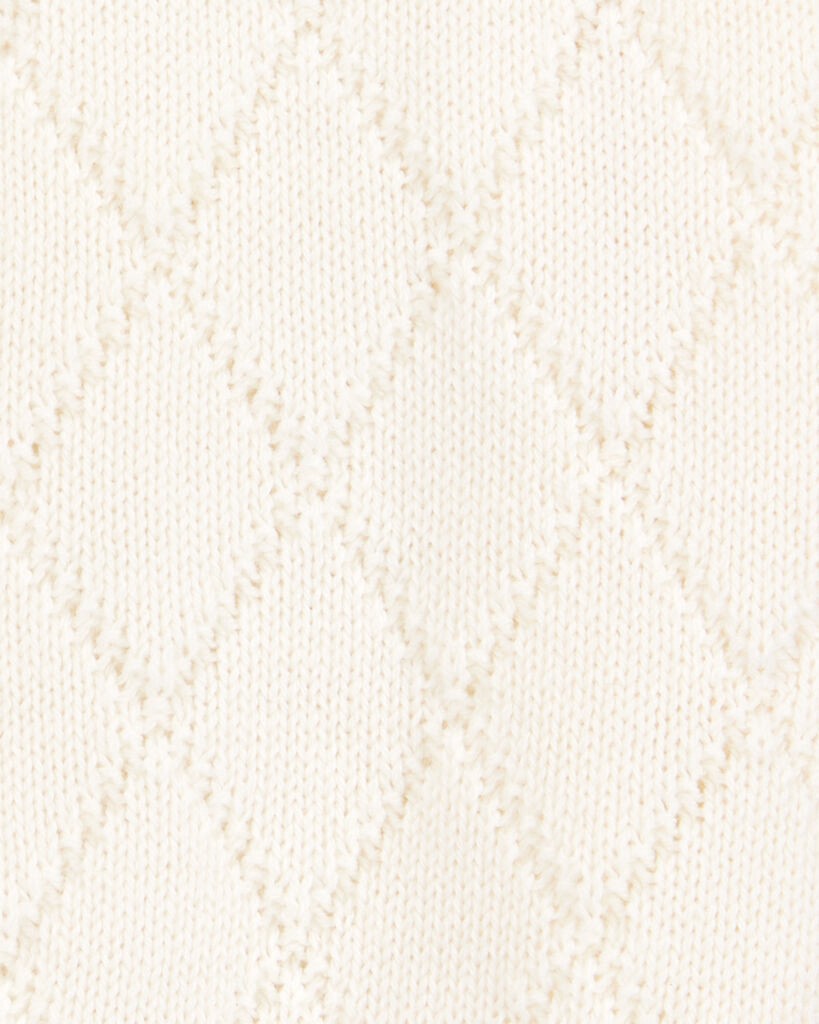 slide 2 of 2, Carter's Carters Baby Button-Up Cardigan Ivory NB, 1 ct