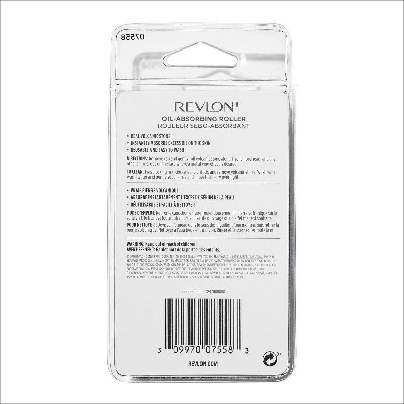 slide 7 of 7, Revlon Oil Absorbing Volcanic Roller, 1 ct