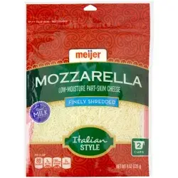 Meijer Finely Shredded Mozzarella Cheese