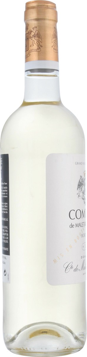 slide 5 of 12, Comtesse de Malet Roquefort Bordeaux Blanc 750 ml, 750 ml